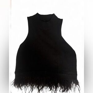 Elegant Black Sleeveless Top